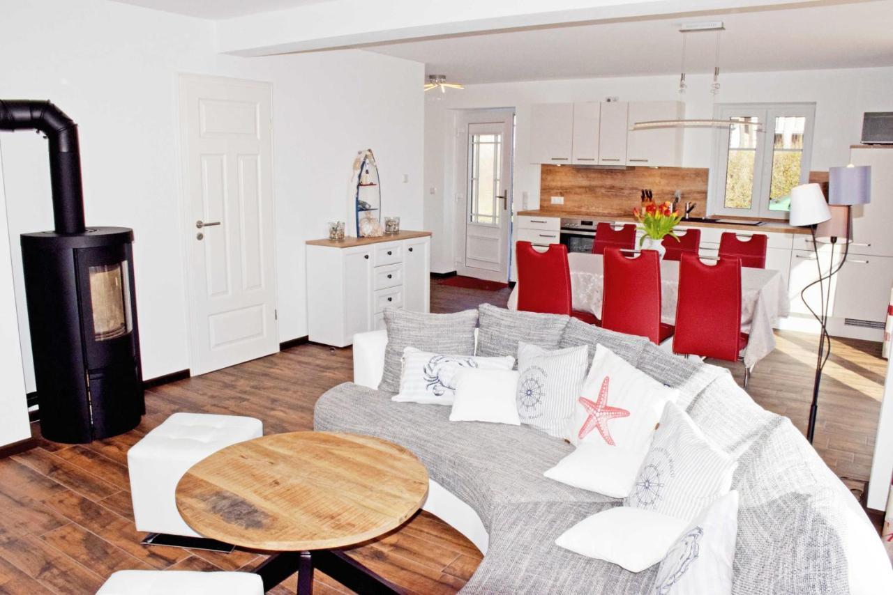 Ferienhaus Zum Boddenstrand Mit Ka Gross Zicker Luaran gambar